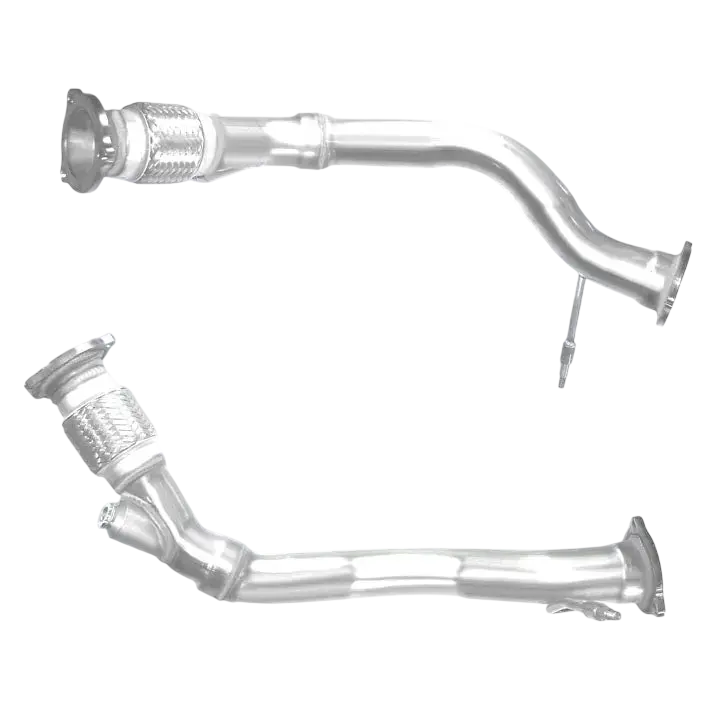 Auspuffrohr Abgasrohr Flexrohr Hosenrohr Abgaskrümmer Rohr bis EURO 5 E-Prüfzeichen für AUDI Frage 5 2L TDi Quattro Auto CGLA; CGLB-Motor;...