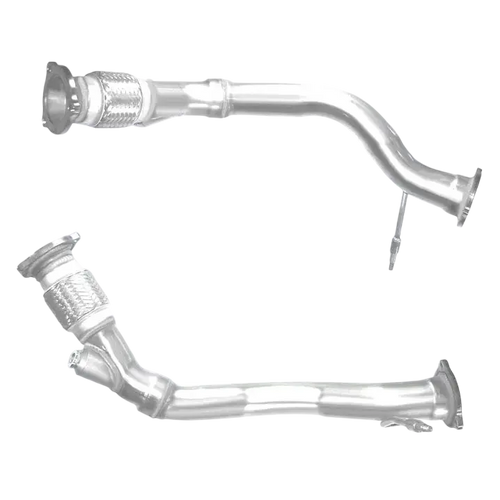 Auspuffrohr Abgasrohr Flexrohr Hosenrohr Abgaskrümmer Rohr bis EURO 5 E-Prüfzeichen für AUDI Frage 5 2L TDi Quattro Auto CGLA; CGLB-Motor;...