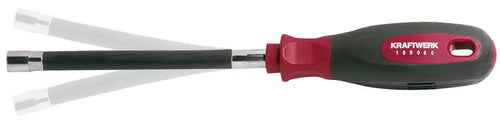 ergokraft flexibler sechskant-steckschlüssel-steckgriff 9 mm