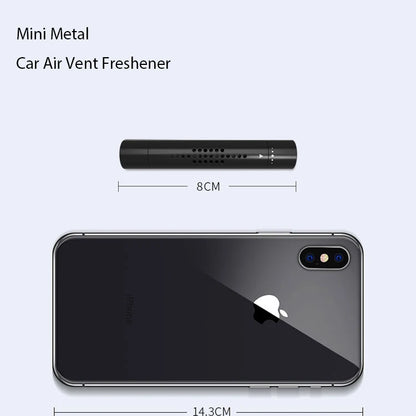 Diffuseur parfum auto sur grille de ventilation, senteur fraîche