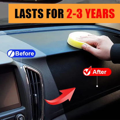 Rénovateur plastiques noirs voiture AUTOZENITH effet brillant