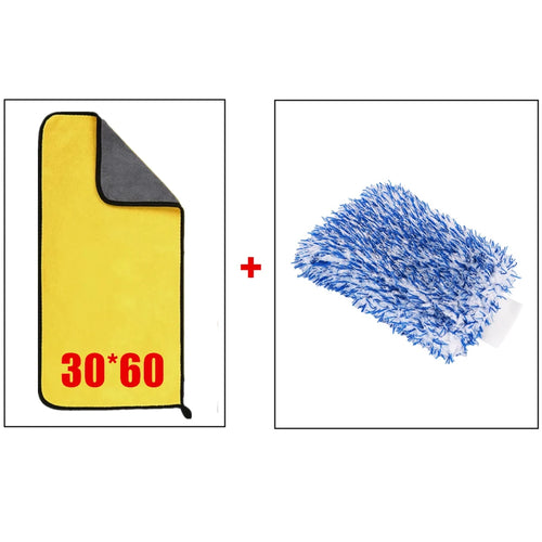 Chiffons Microfibre Auto Premium — Séchage & Polissage Sans Rayures
