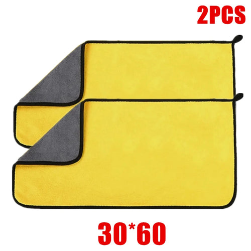 Chiffons microfibre auto premium AUTOZENITH pour séchage sans rayures