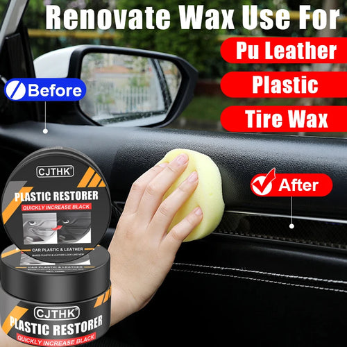Rénovateur plastiques noirs voiture AUTOZENITH effet brillant