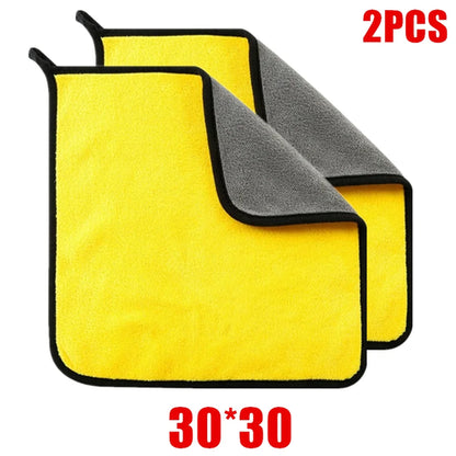 Chiffons microfibre auto premium AUTOZENITH pour séchage sans rayures