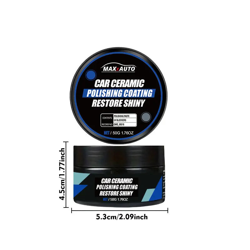 Cire Céramique Nano — Protection Hydrophobe & Brillance Miroir — AUTOZENITH