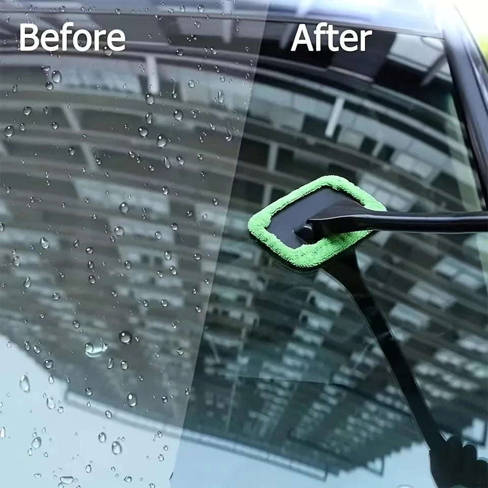 Outil brosse nettoyage pare-brise intérieur voiture manche ergonomique