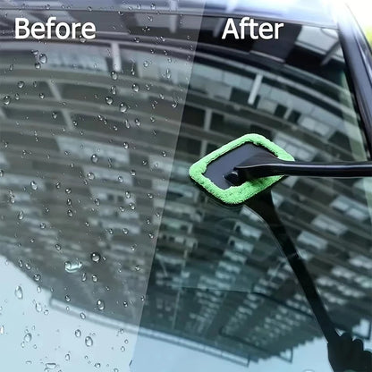Outil brosse nettoyage pare-brise intérieur voiture manche ergonomique