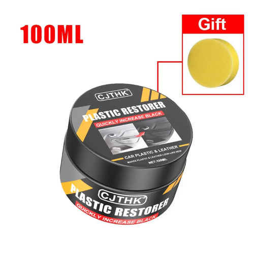 Rénovateur plastiques noirs voiture AUTOZENITH effet brillant