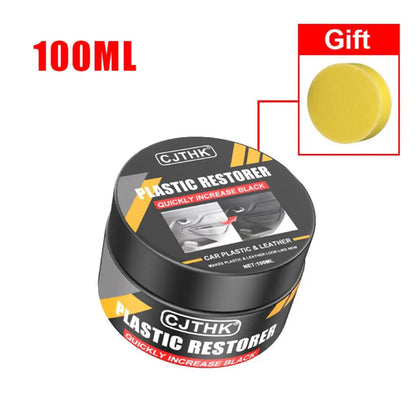 Rénovateur plastiques noirs voiture AUTOZENITH effet brillant