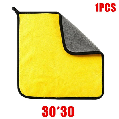 Chiffons microfibre détailing auto doux et absorbants