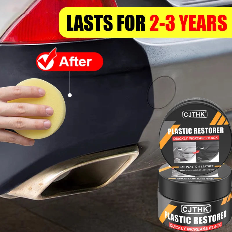 Rénovateur plastiques extérieurs auto brillance longue durée