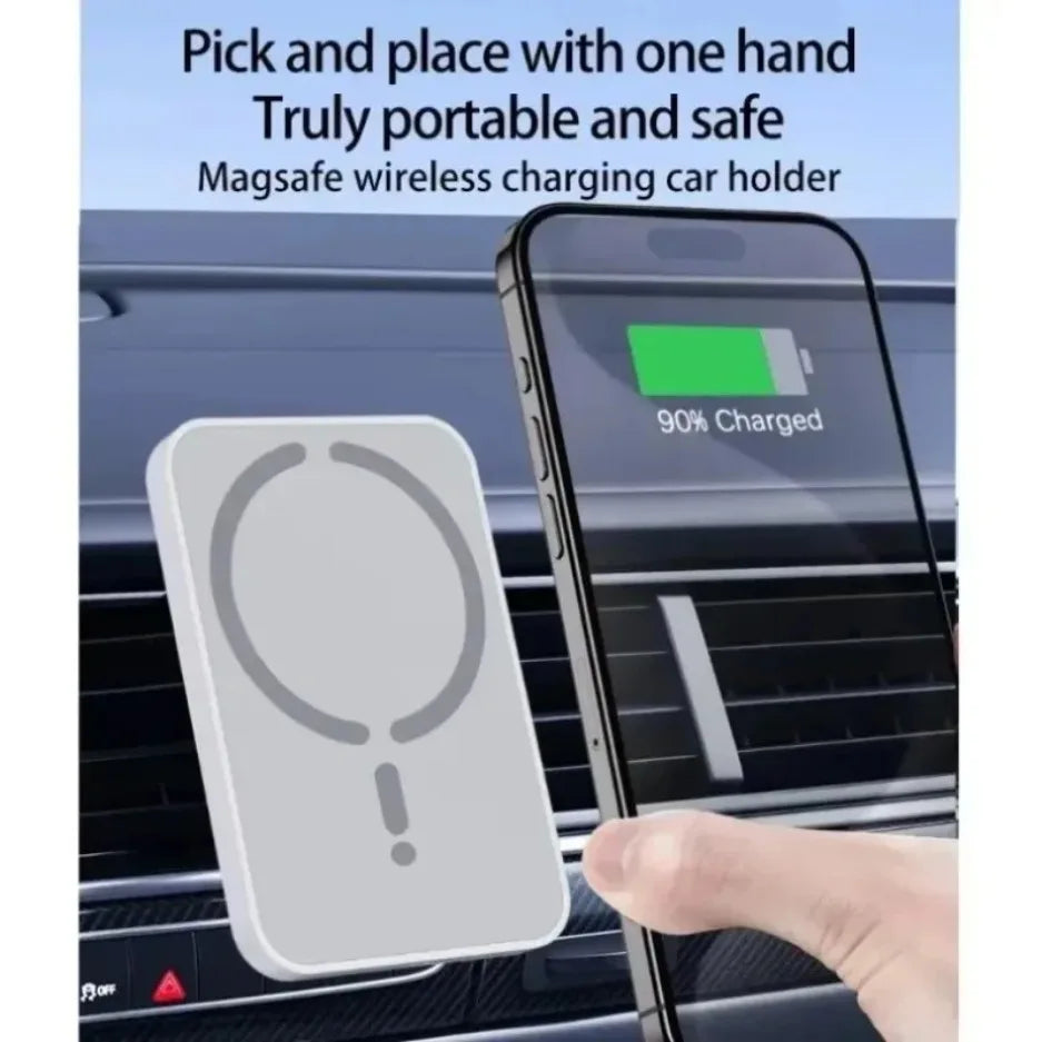 Installation rapide support téléphone magnétique sans outil