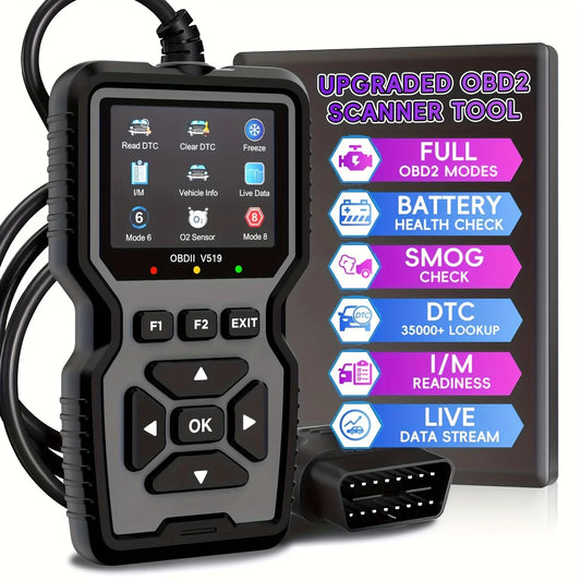 OBD2 V519 Diagnostic Scanner | Car Fault Code Reader — AUTOZENITH