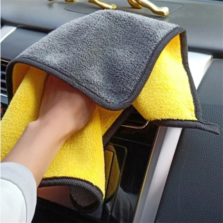 Lot de chiffons microfibre voiture pour polissage carrosserie sans traces