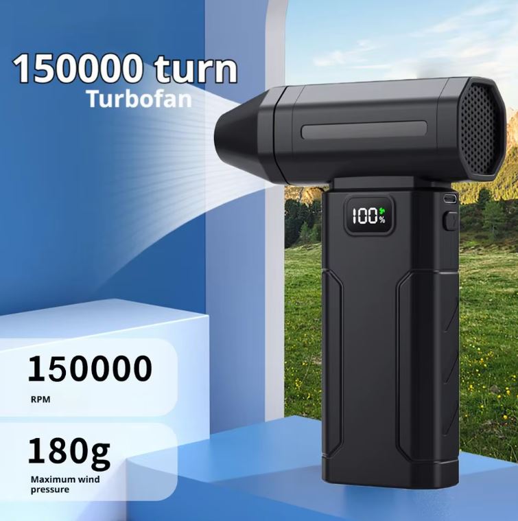 Souffleur TurboJet X8 en main, moteur brushless haute vitesse
